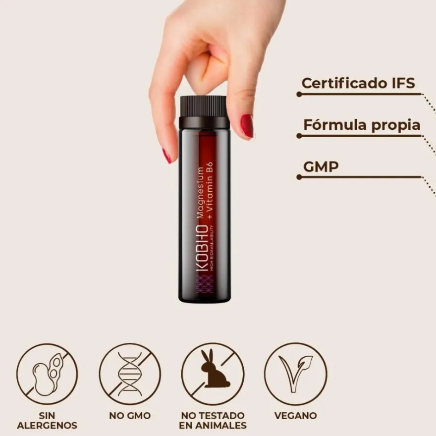 Kobho Labs Magnesio + Vitamina B6 20 Viales