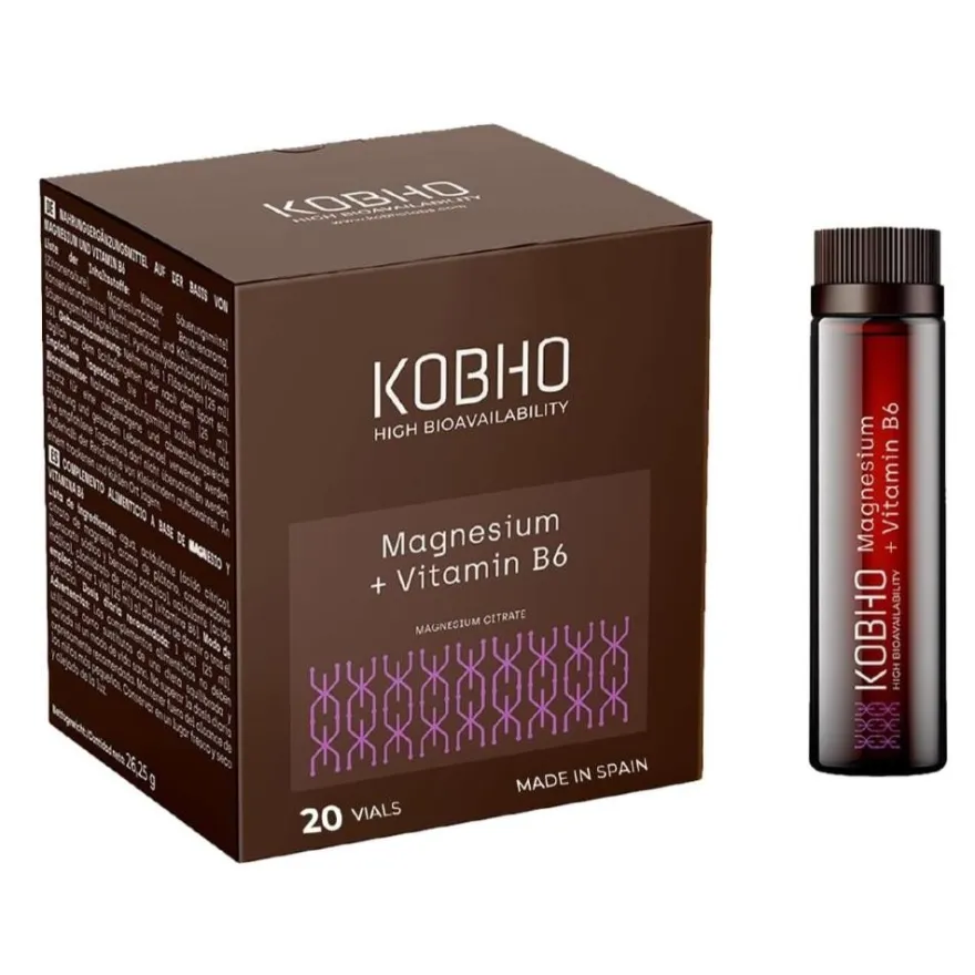 Kobho Labs Magnesio + Vitamina B6 20 Viales
