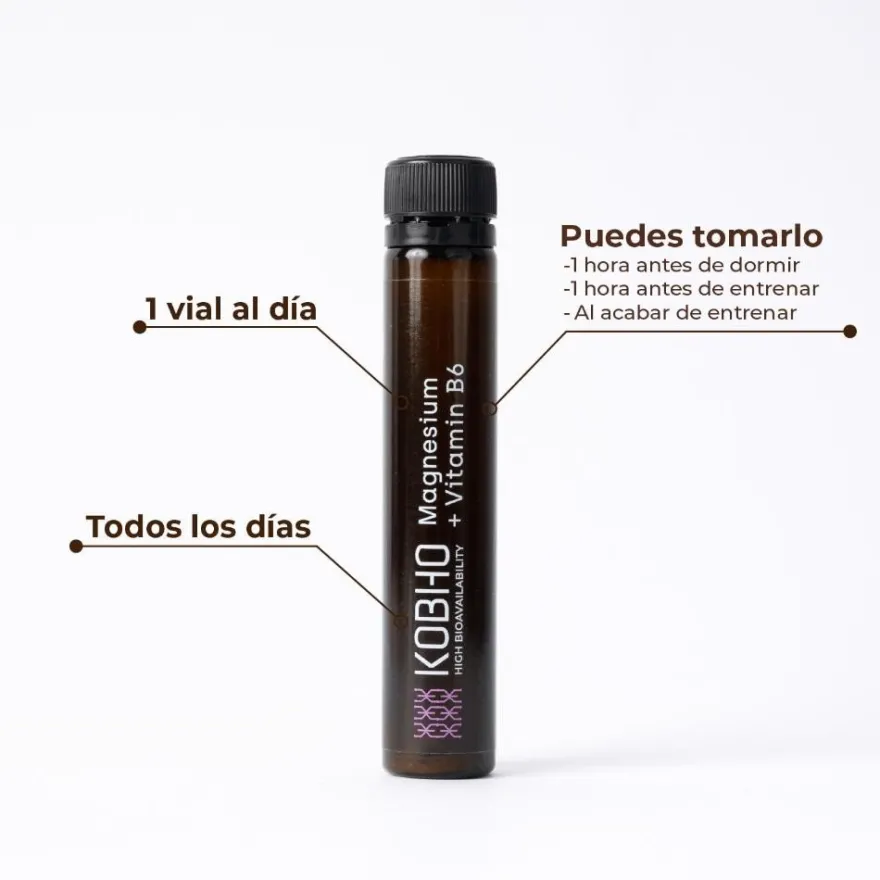 Kobho Labs Magnesio + Vitamina B6 20 Viales