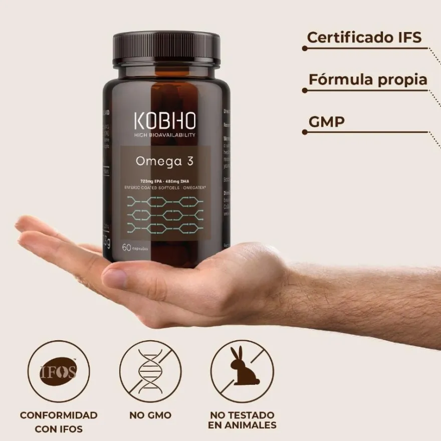 Kobho Labs Omega 3 60 Cápsulas