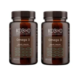 Kobho Labs Omega 3 Duplo 2x60 Cápsulas