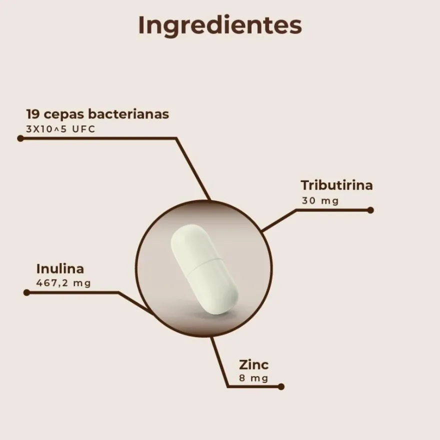 Kobho Labs Pre-Post Probiótico 90 Cápsulas