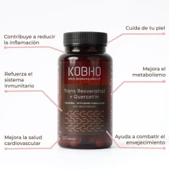 Kobho Labs Trans Resveratrol + Quercetina 60 Cápsulas