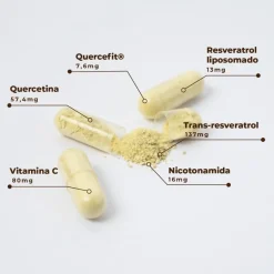 Kobho Labs Trans Resveratrol + Quercetina 60 Cápsulas