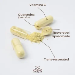 Kobho Labs Trans Resveratrol + Quercetina 60 Cápsulas