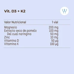 Kobho Labs Vit. D3 + K2 20 Viales