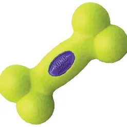 Kong Airdog Squeaker Bone Juguete de Recuperación Amarillo 150g
