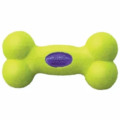 Kong Airdog Squeaker Bone Juguete de Recuperación Amarillo 150g