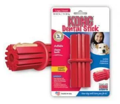 Kong Dental Stick Juguete para Perros Rojo 180g