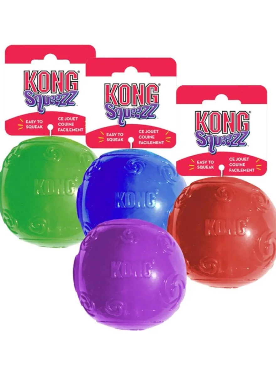 Kong Squeezz Ball M Juguete Pelota Perro 1 ud