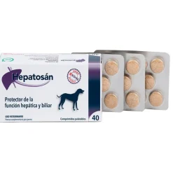 Konig Hepatosan Suplemento para Perros Comprimidos 40 ud