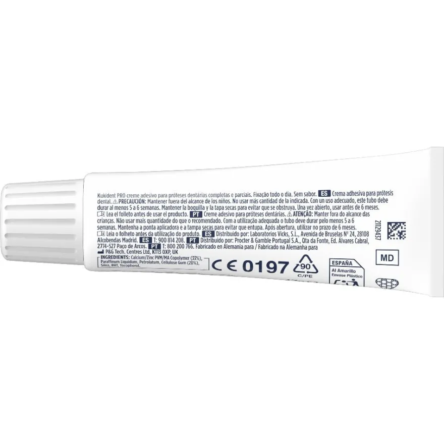 KUKIDENT Pro Complete Sabor Neutro 47g