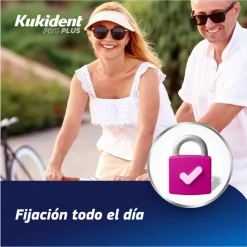 KUKIDENT Pro Plus Firmeza al Masticar Duplo 2x40g