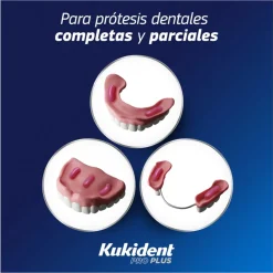 KUKIDENT Pro Plus Firmeza al Masticar Triplo 3x40g
