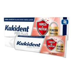 KUKIDENT Pro Plus Firmeza al Masticar Cuádruplo 4x40g