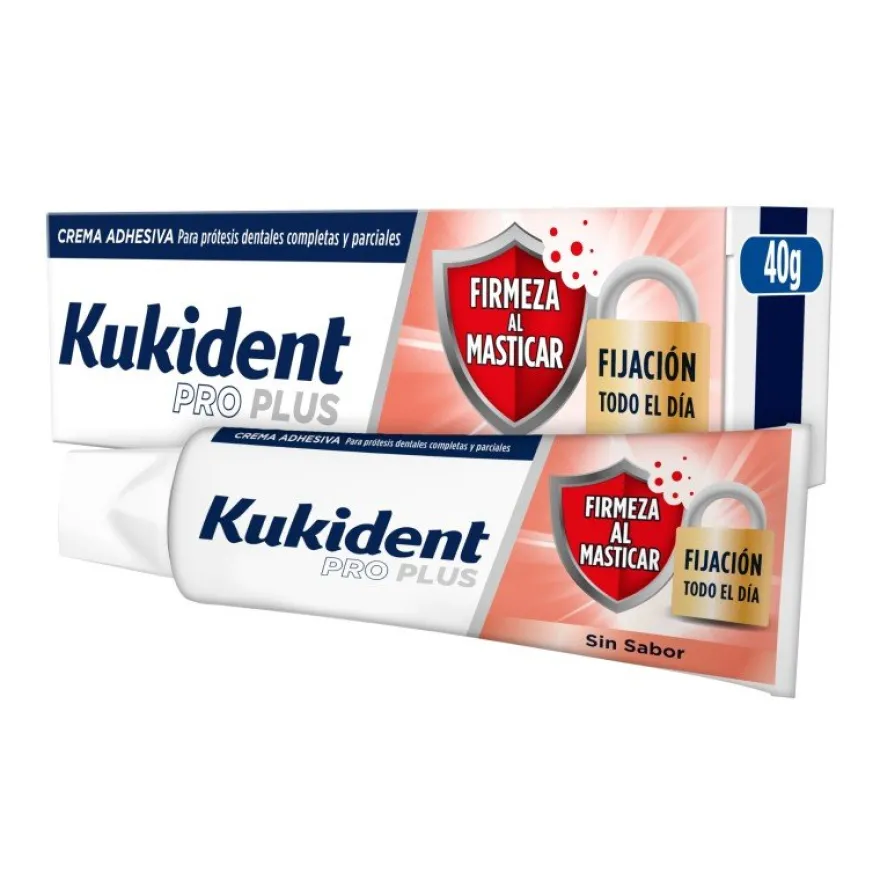 KUKIDENT Pro Plus Firmeza al Masticar 40g