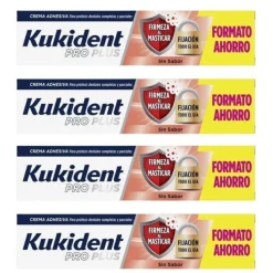 KUKIDENT Pro Plus La Mejor Fijación Cuádruplo 4x57 g