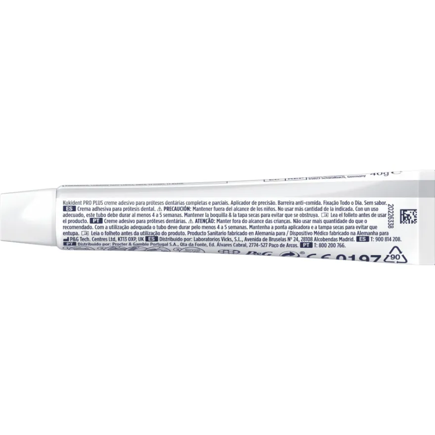 KUKIDENT Pro Plus Sellado Mejor Tecnología 40 g