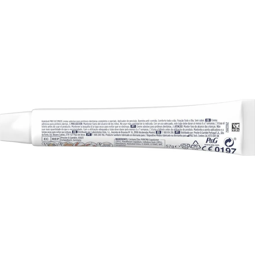 KUKIDENT Pro Ultimate Sin Sabor Duplo 2x57 g