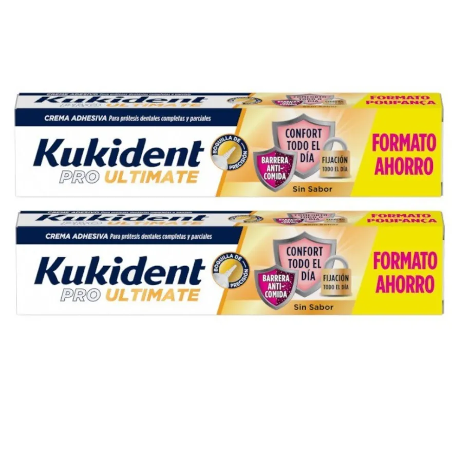 KUKIDENT Pro Ultimate Sin Sabor Duplo 2x57 g