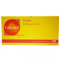 Labcatal 7 Yodo 28 Ampollas