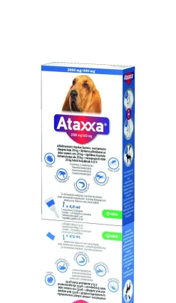 Labia Ataxxa 2000mg/400mg Perros +25kg 3 Pipetas