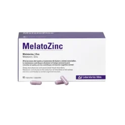 Laboratorios Viñas MelatoZinc 60 Cápsulas