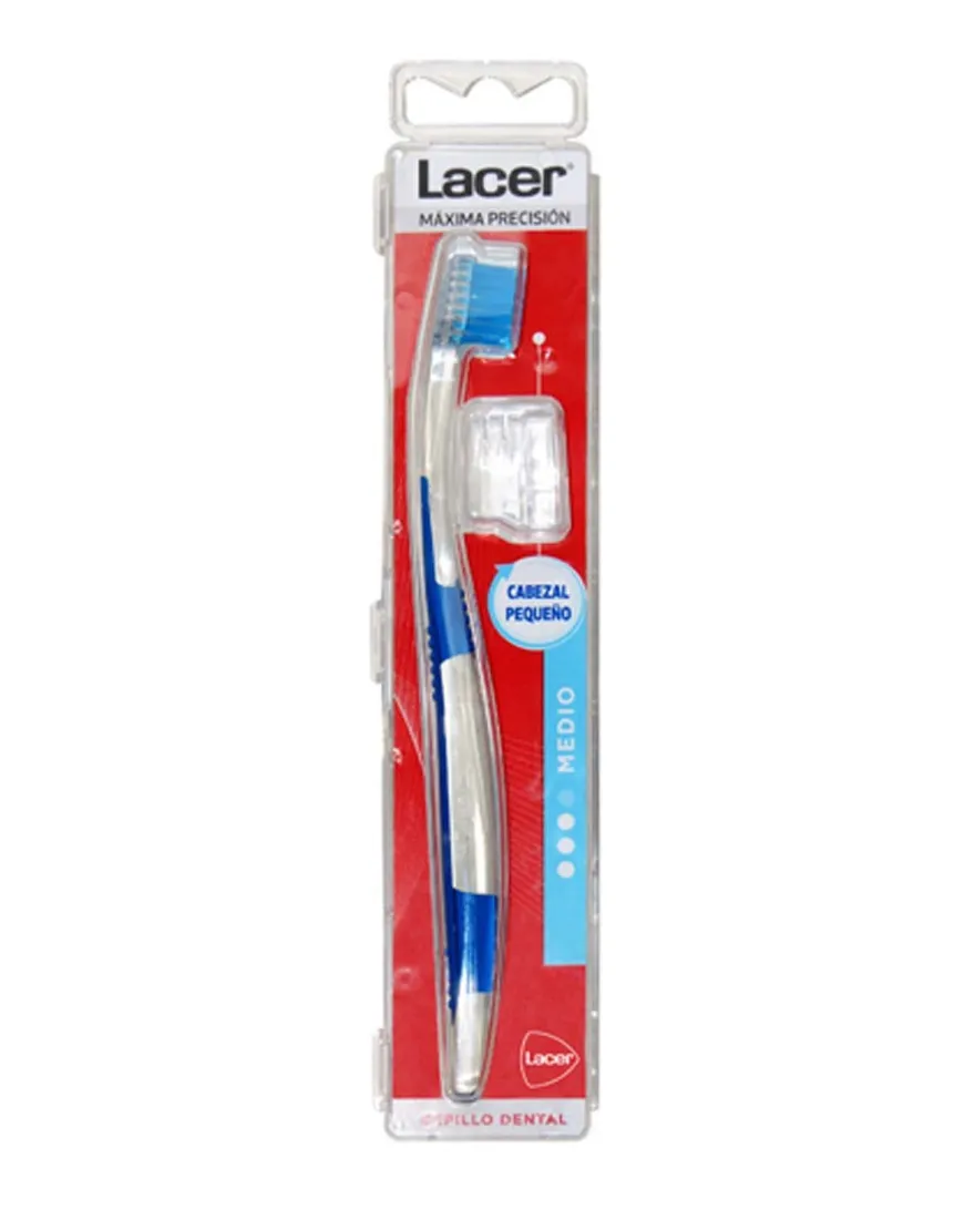 LACER Cepillo Dental Medio Cabezal Pequeño