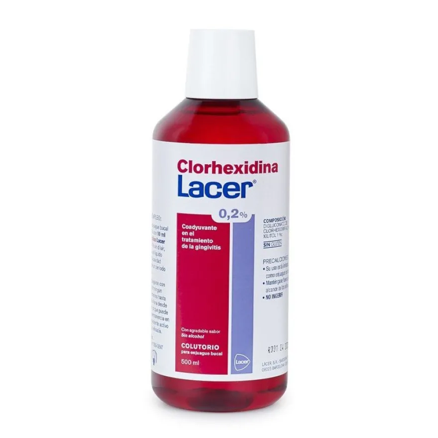 LACER Colutorio Clorhexidina 0,2% 500ml