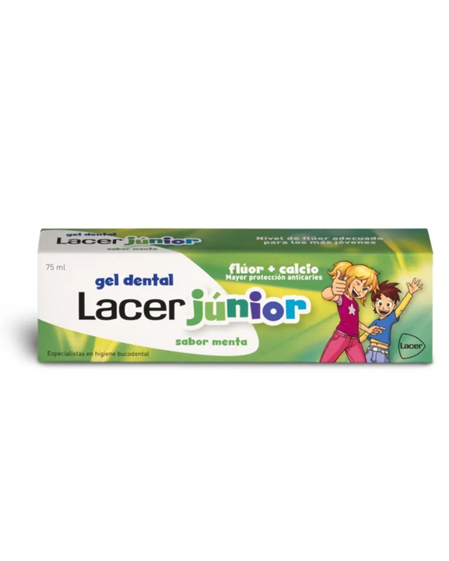 LACER Junior Gel Dentífrico Sabor Menta 75ML