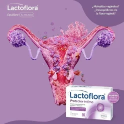 LACTOFLORA Ciscare Probiótico Arándano Rojo 30 caps + Protector Íntimo 20 caps