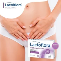 LACTOFLORA Ciscare Probiótico Arándano Rojo 30 caps + Protector Íntimo 20 caps