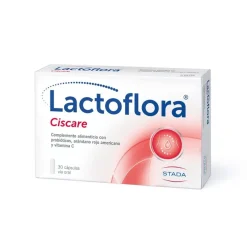 LACTOFLORA Ciscare Probiótico Arándano Rojo Bienestar Urinario 30 cápsulas