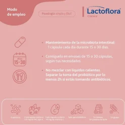 LACTOFLORA Ciscare Protector con Arándanos Molestias Urinarias 15 cápsulas
