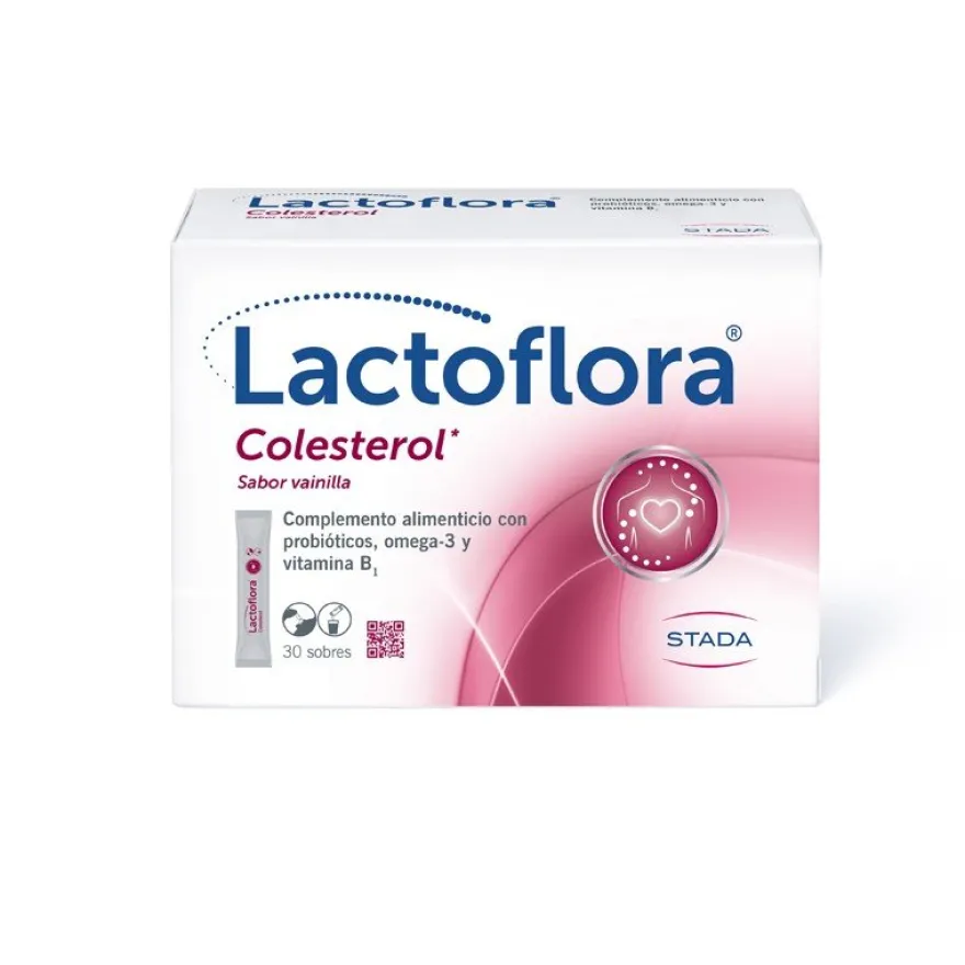 LACTOFLORA Colesterol sabor Vainilla 30 sobres