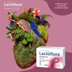 LACTOFLORA Colesterol sabor Vainilla 30 sobres
