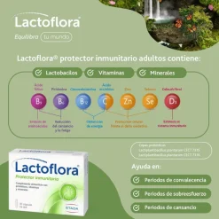 LACTOFLORA Protector Inmunitario Adultos 30 Cápsulas