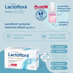 LACTOFLORA Protector Intestinal Infantil 10 viales