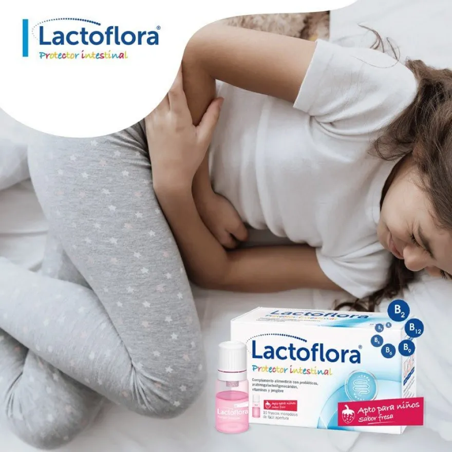 LACTOFLORA Protector Intestinal Infantil 10 viales