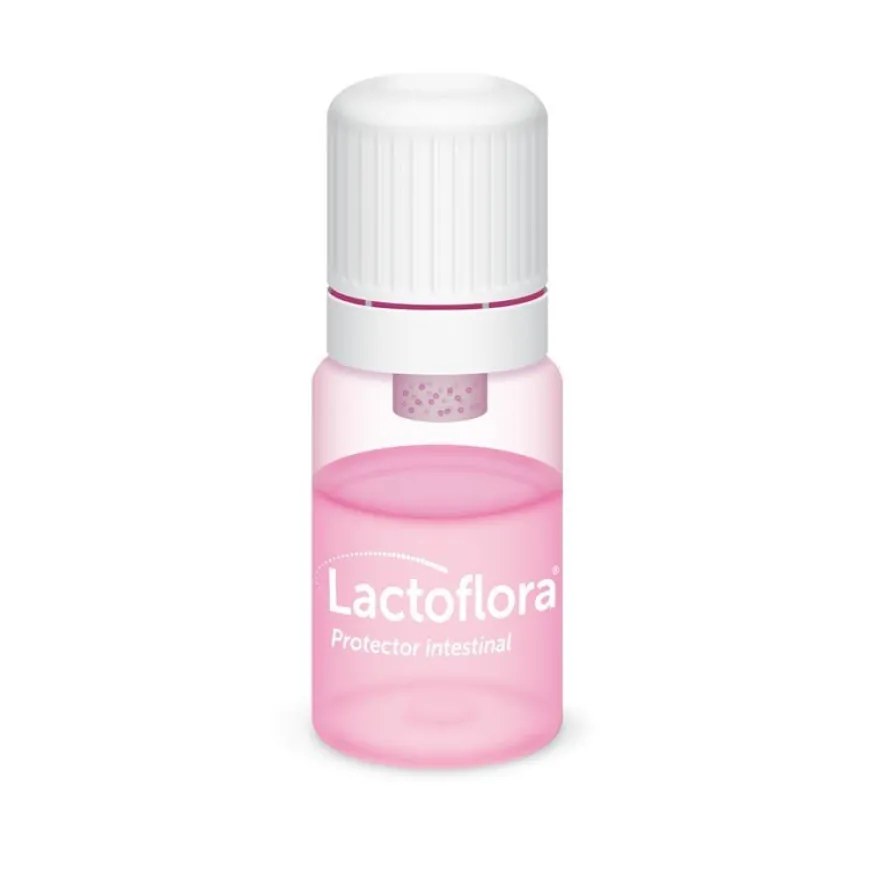 LACTOFLORA Protector Intestinal Adultos 10 frascos