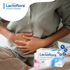 LACTOFLORA Protector Intestinal Adultos 10 frascos