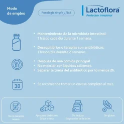 LACTOFLORA Protector Intestinal Adultos 10 frascos