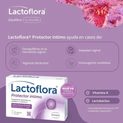 LACTOFLORA Protector Íntimo 20 Cápsulas