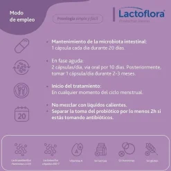 LACTOFLORA Protector Íntimo 2x20 Caps【PACK AHORRO】