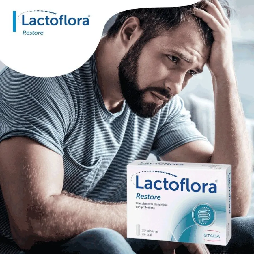 LACTOFLORA Restore Adultos 20 Cápsulas