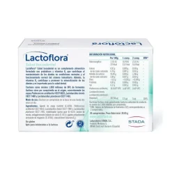 LACTOFLORA Salud Bucodental Sabor Menta 30 Comprimidos