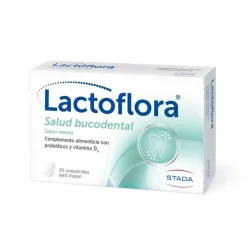 LACTOFLORA Salud Bucodental Sabor Menta 30 Comprimidos