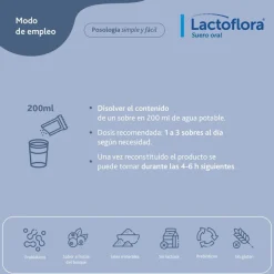 LACTOFLORA Suero Oral 6 Sobres