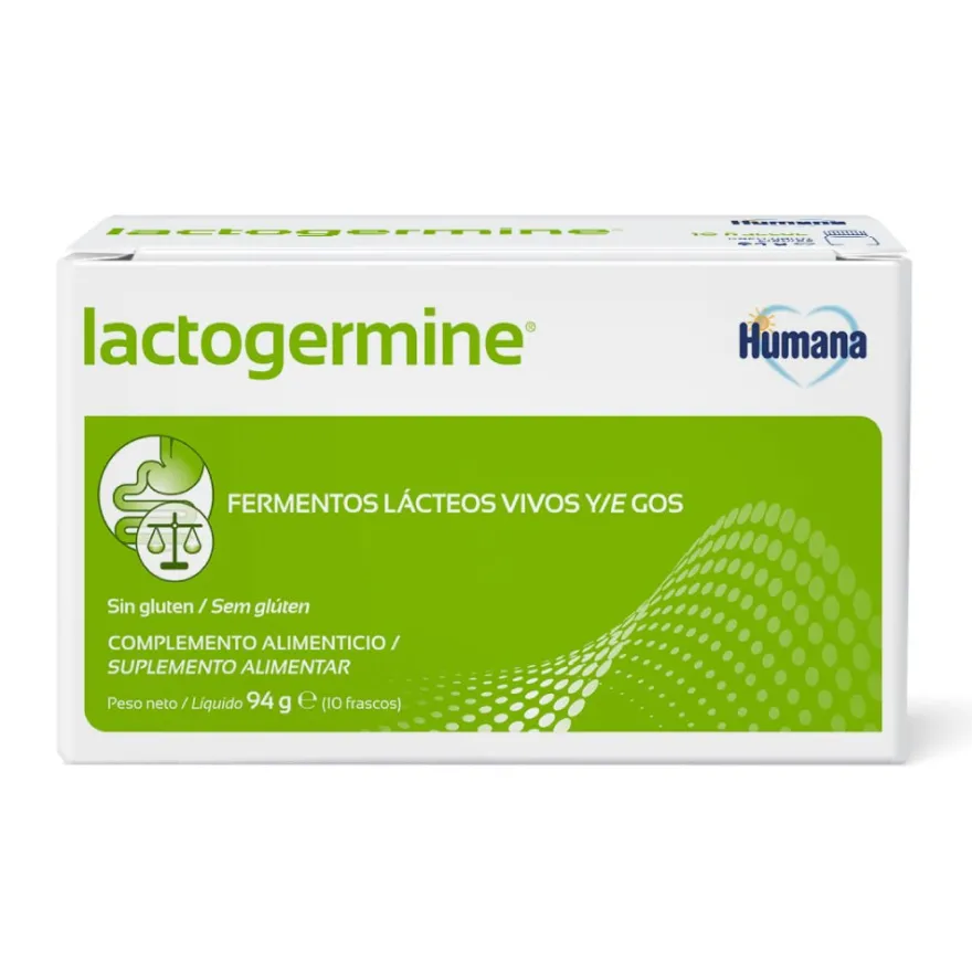 Lactogermine Probióticos 10 Frascos