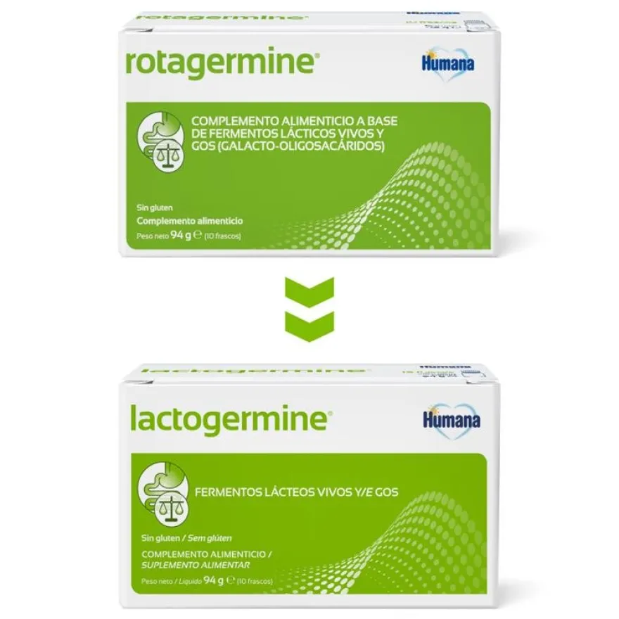 Lactogermine Probióticos 10 Frascos